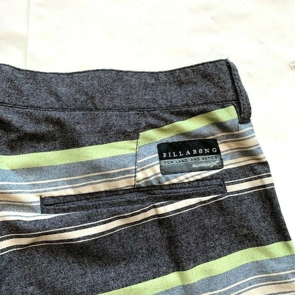 Billabong Platinum Land & Water Board Shorts Mens 34 Swim Trunks Stretch Beach - Picture 8 of 12